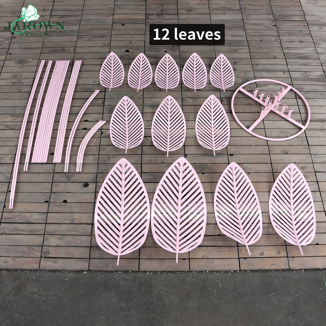 2 Colors Paint Designed Leaf Prop