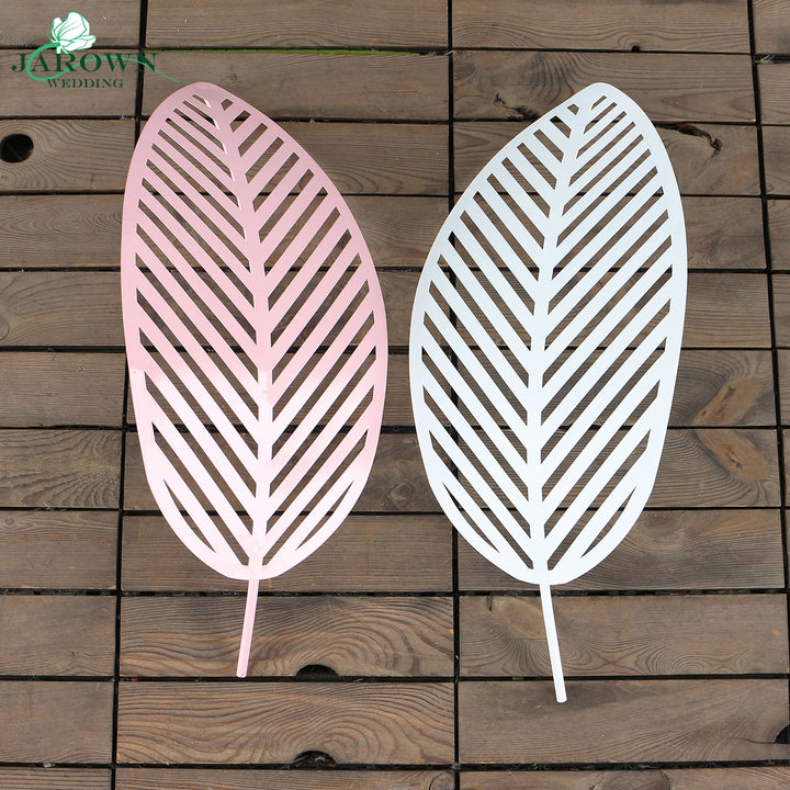 2 Colors Paint Designed Leaf Prop