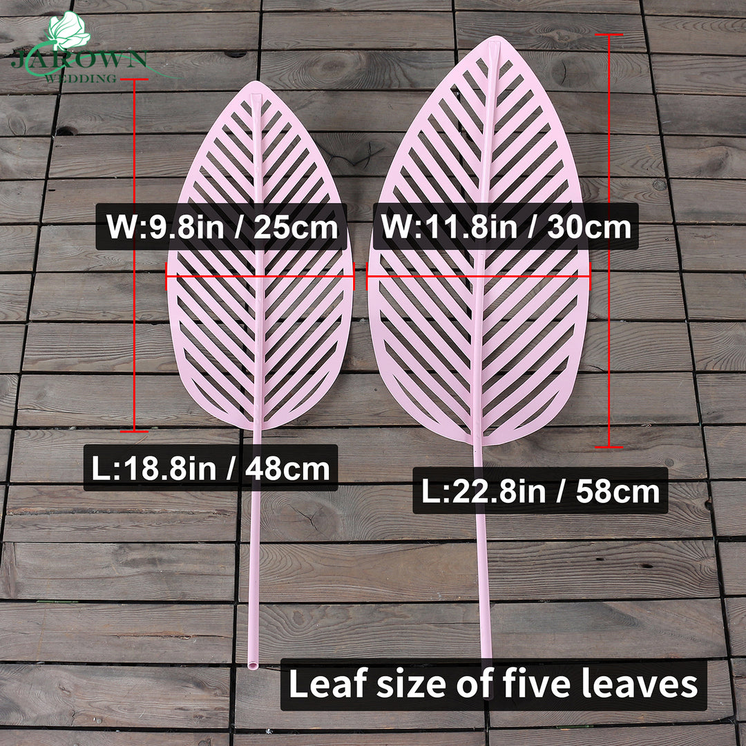 2 Colors Paint Designed Leaf Prop