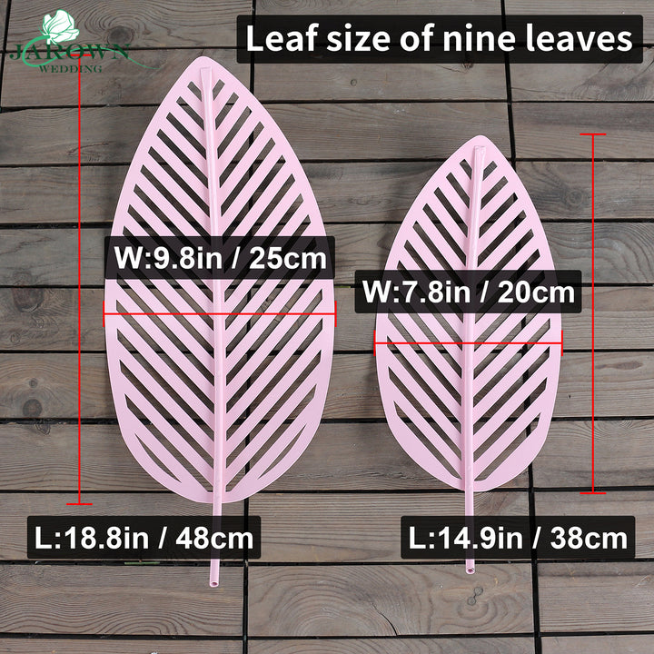 2 Colors Paint Designed Leaf Prop