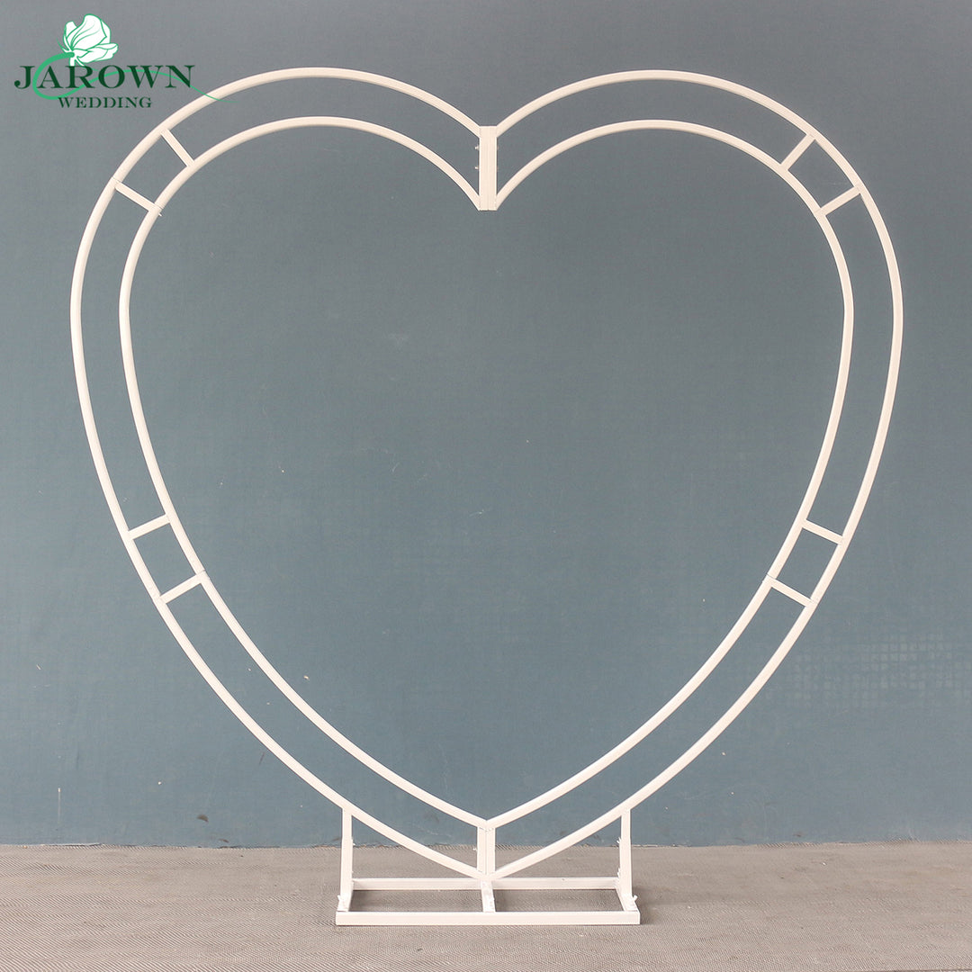 2 Colors Paint Heart-Shaped Stand