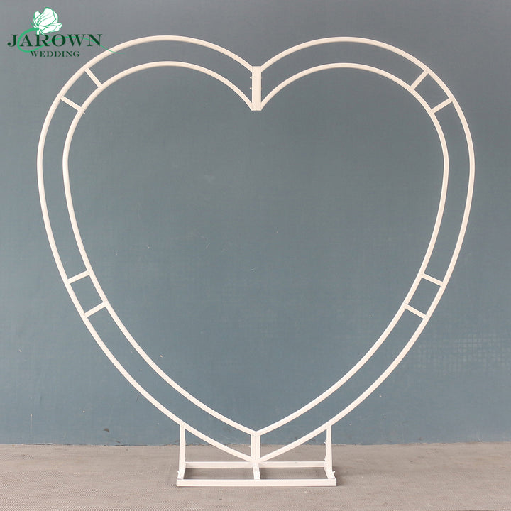 2 Colors Paint Heart-Shaped Stand