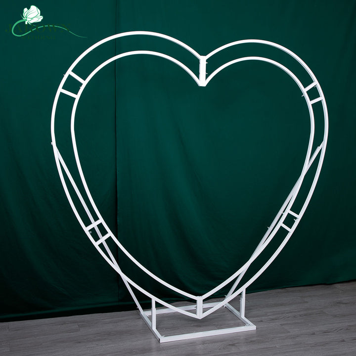 White Paint Heart-Shaped Pro Stand
