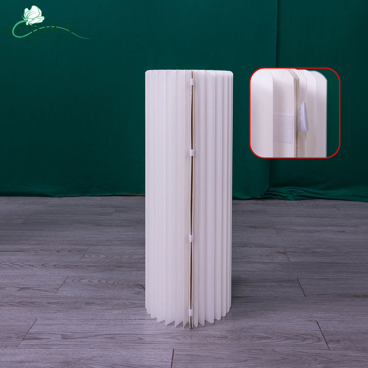 White Paper Cylinder Pro Stand Set